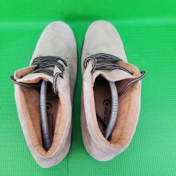 ✅Nunn Bush Dual Comfort Memory Foam 84585 Tan Suede Chukka Boot Men's 9M Shoes - Picture 8 of 16